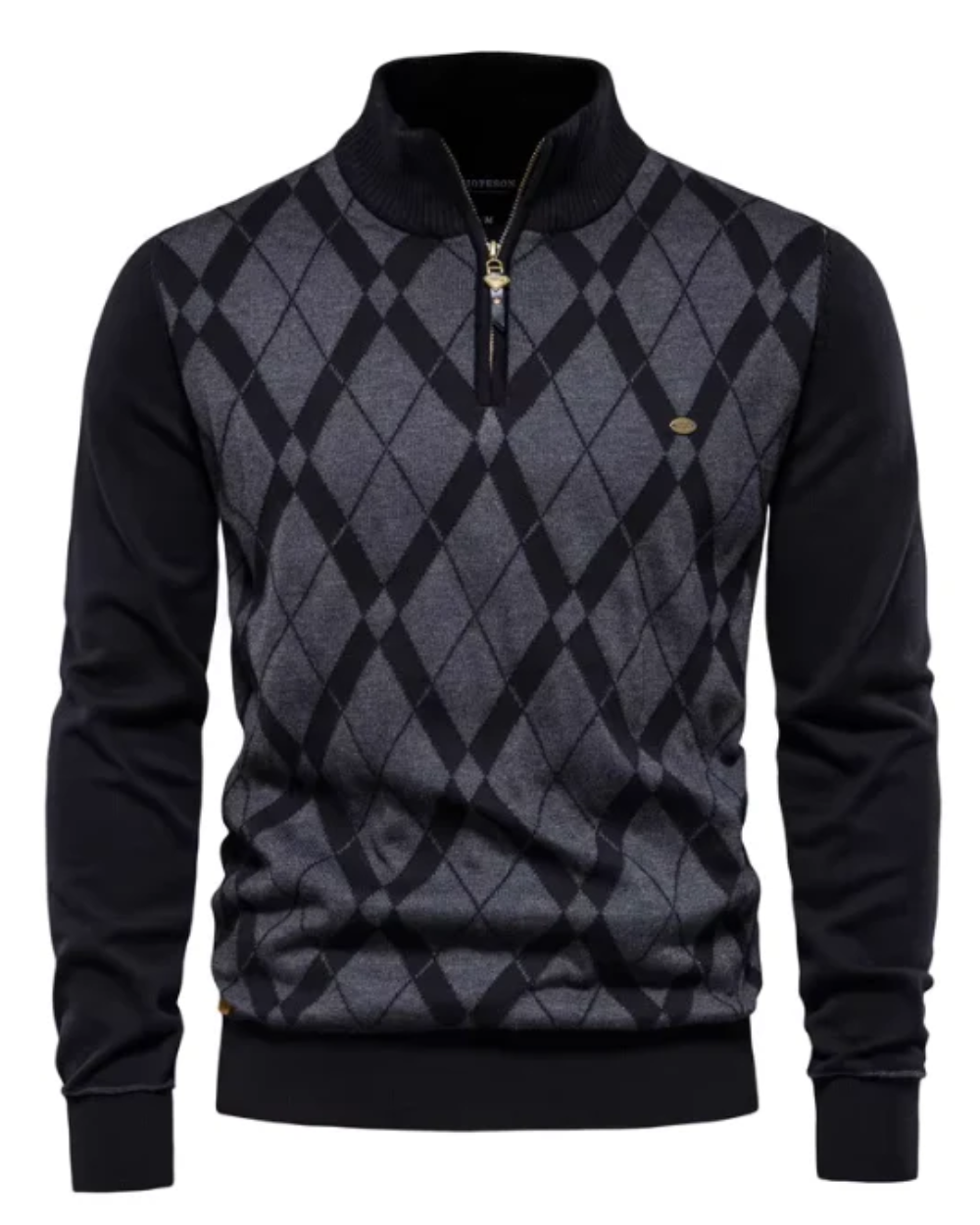 Zane - Men's Half-Zip Pullover Sweater