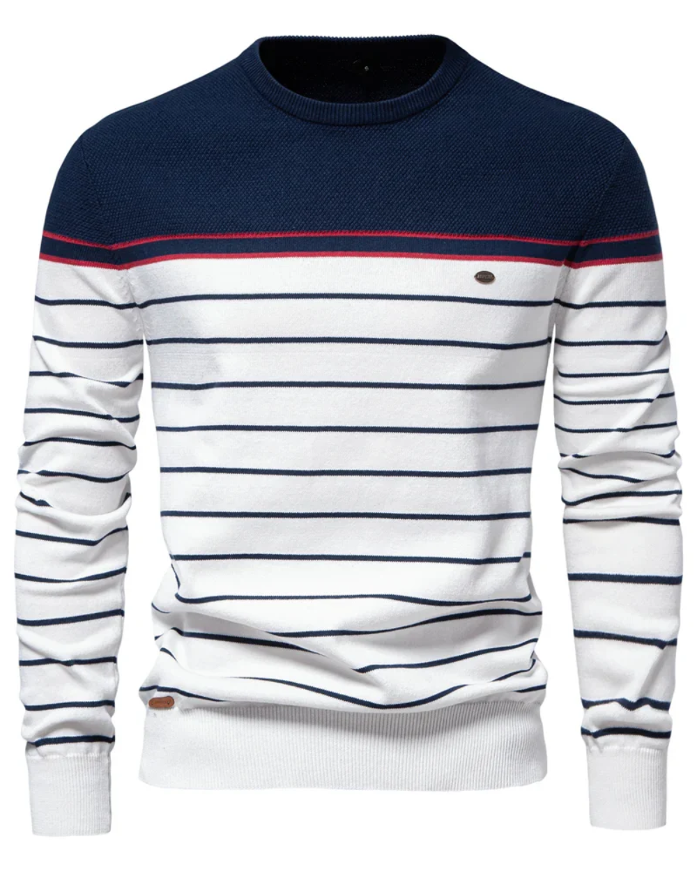 John - Striped Design Men's Sweater