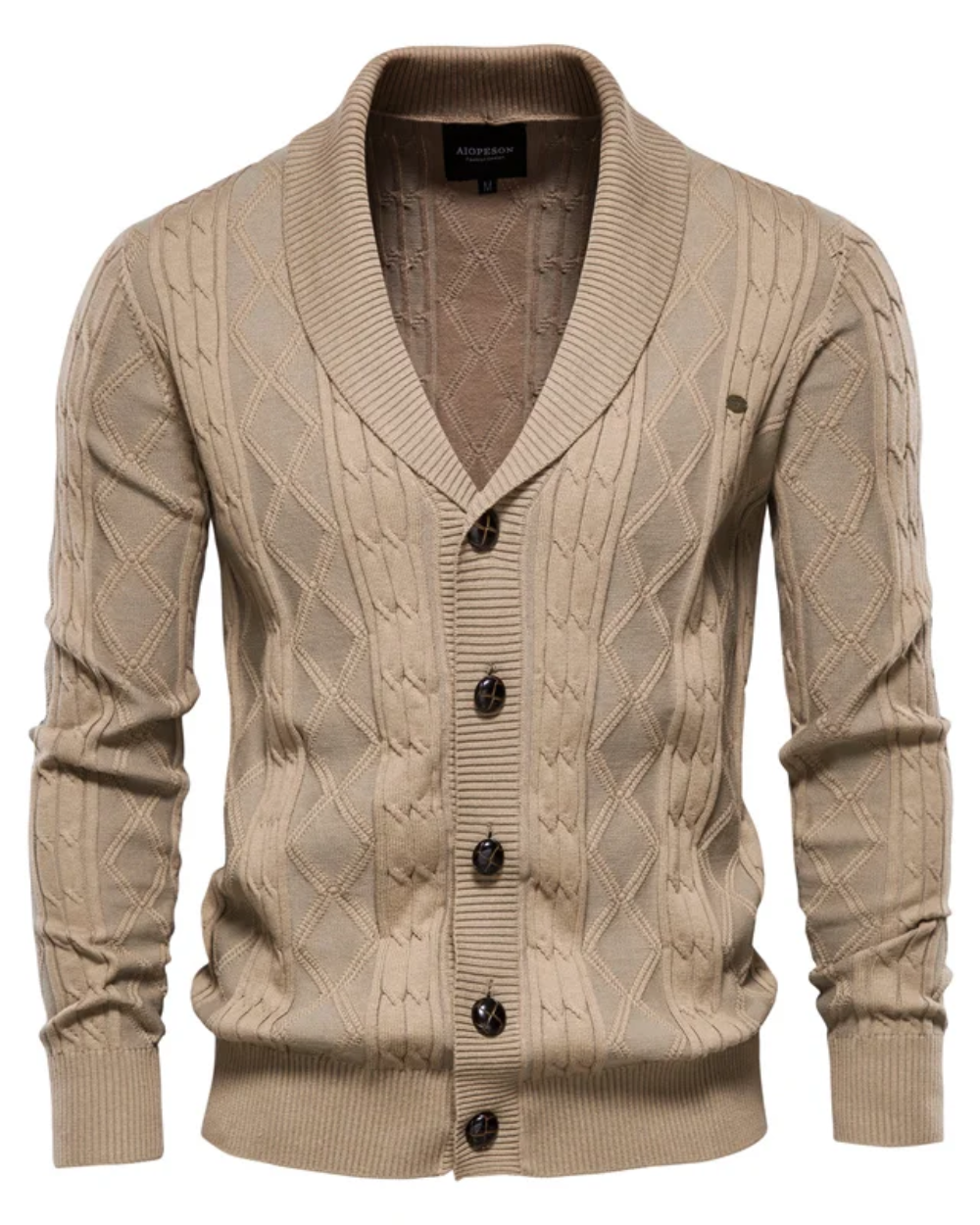 Bryce - Men's Premium Button-Up Cardigan