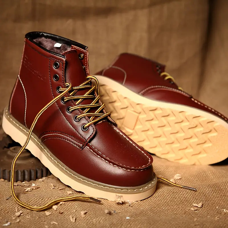 MASON LEATHER BOOTS | NATURAL STRENGTH, WARM COMFORT