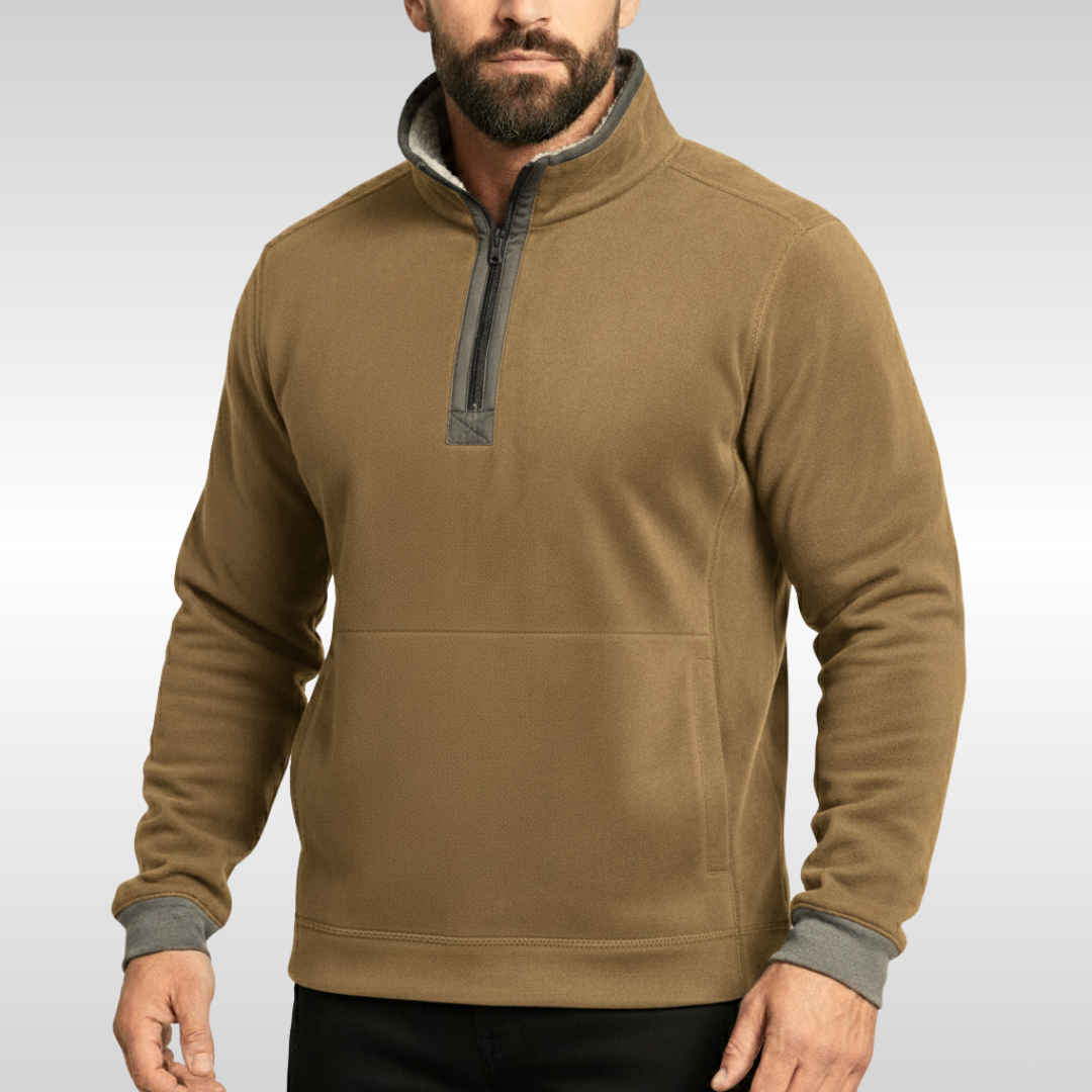 STAN FLEECE QUARTER ZIP | EASY EVERYDAY WARMTH