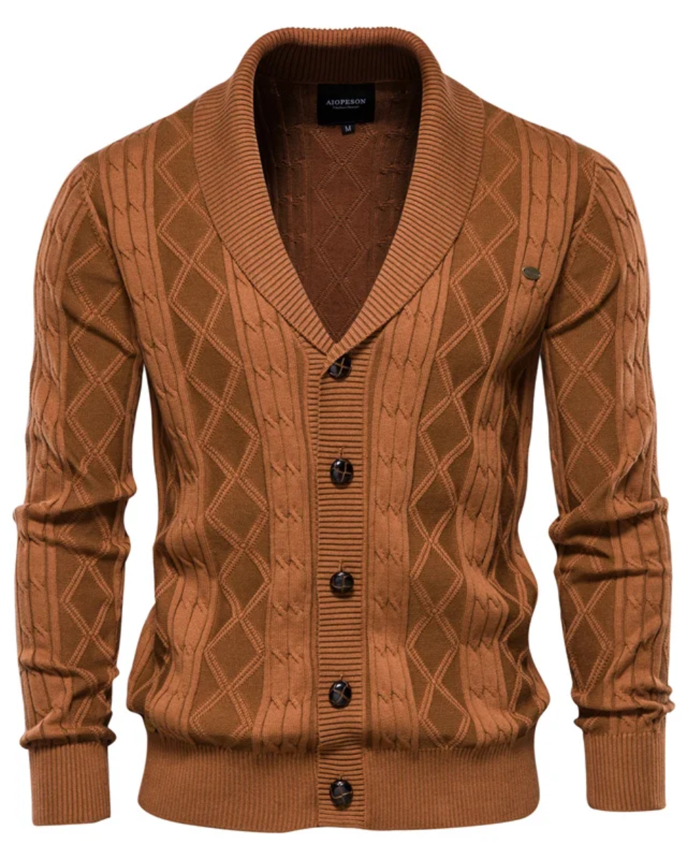 Bryce - Men's Premium Button-Up Cardigan