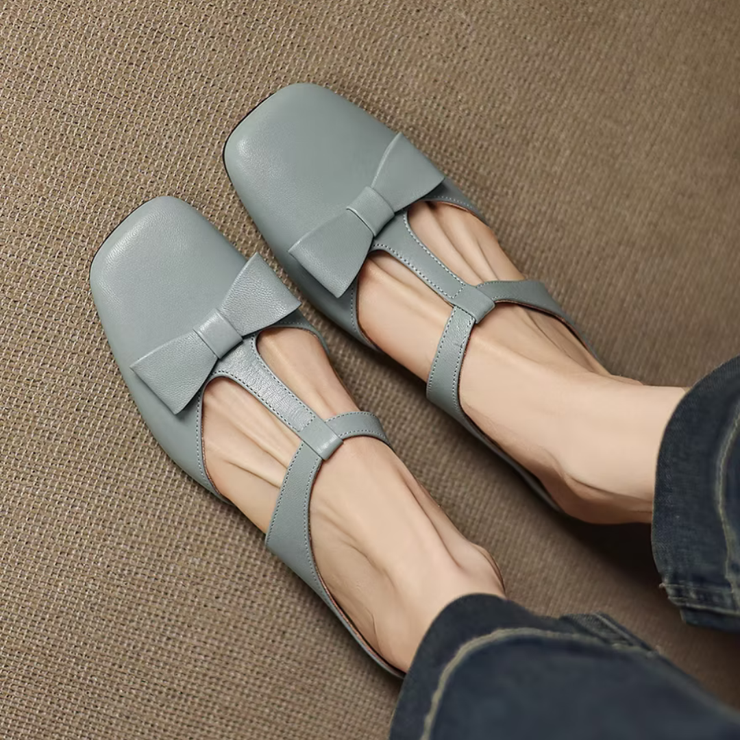 Clara | Square Toe Slippers