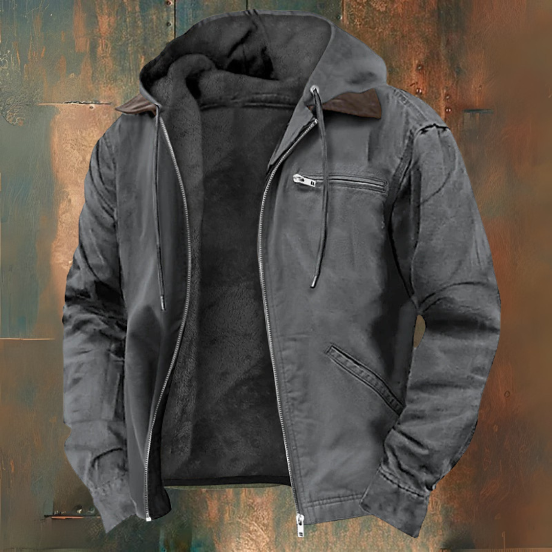 George - Zip-up Hooded Vest