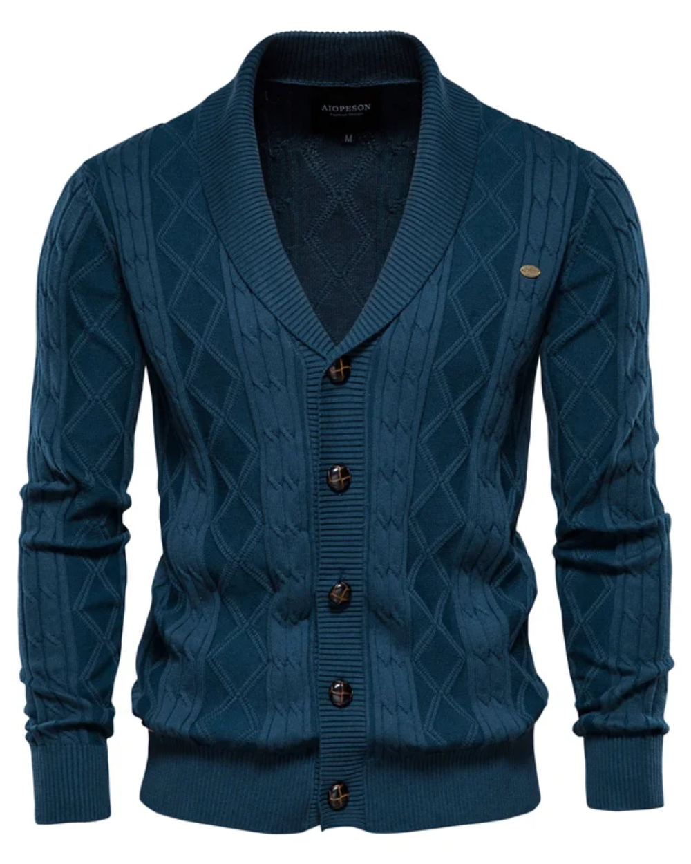 Bryce - Men's Premium Button-Up Cardigan