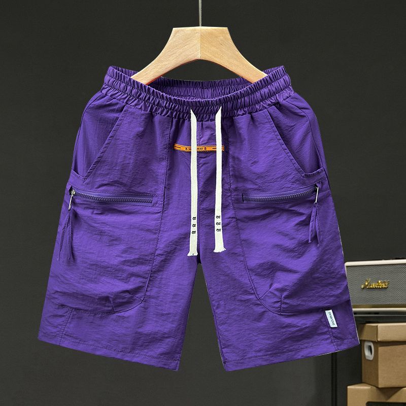 Nuno Tech‑Nylon Utility Shorts