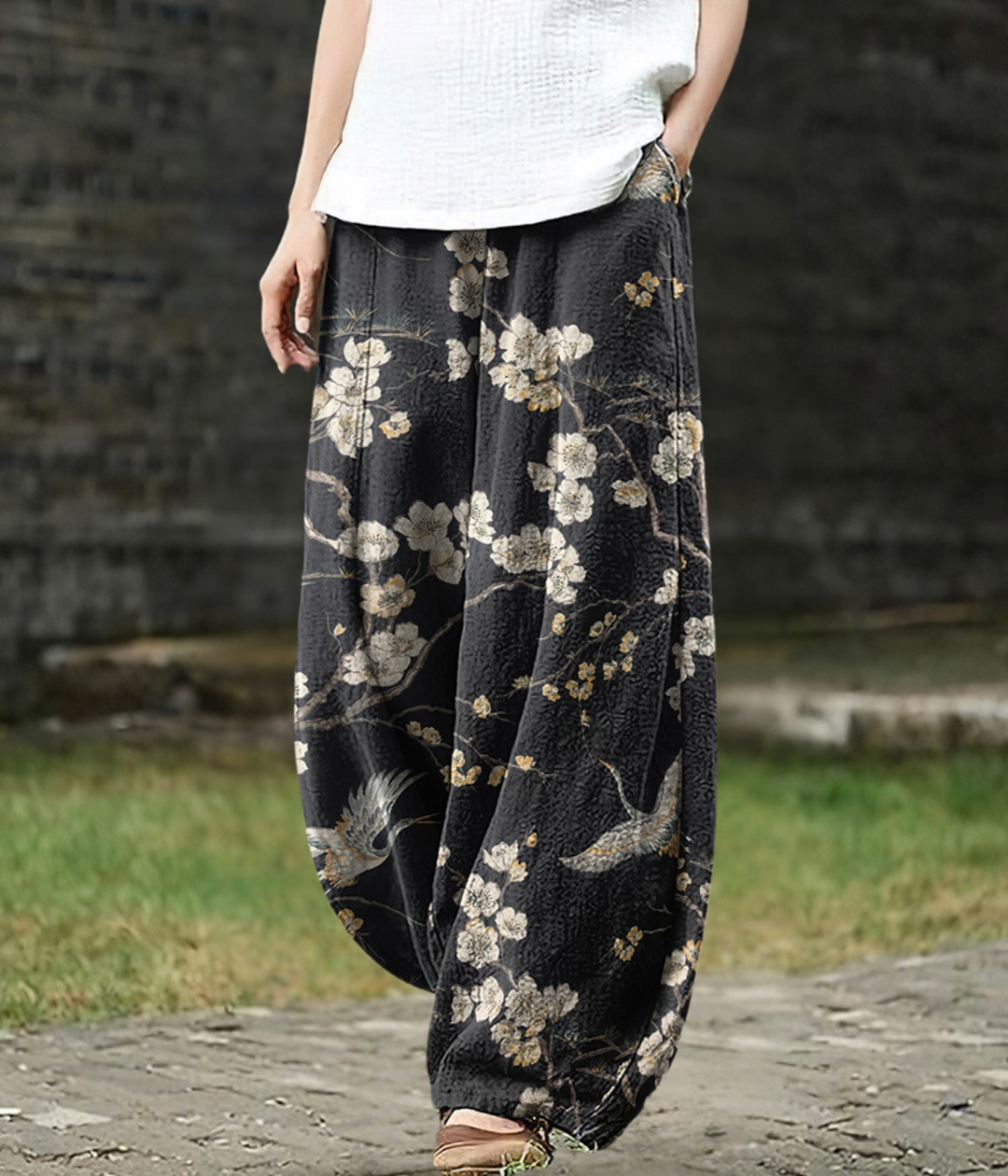 Midnight Bloom Pants