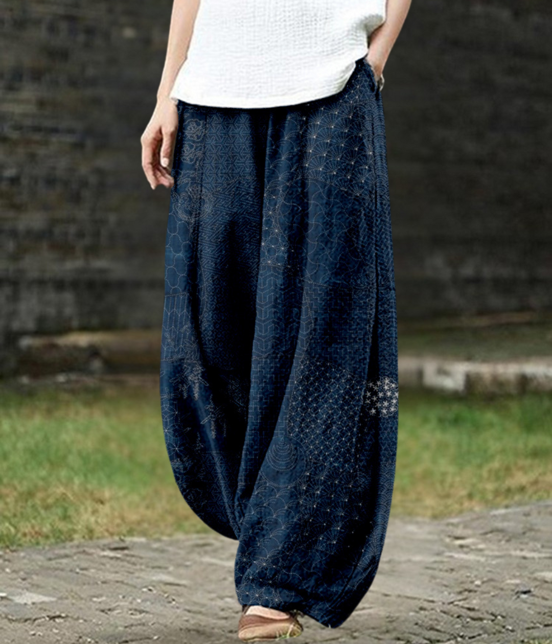Indigo Whisper Pants