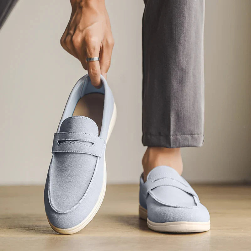 San-Antonio Suede Loafers