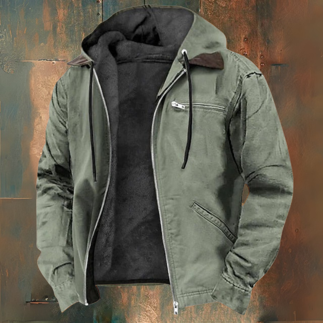 George - Zip-up Hooded Vest