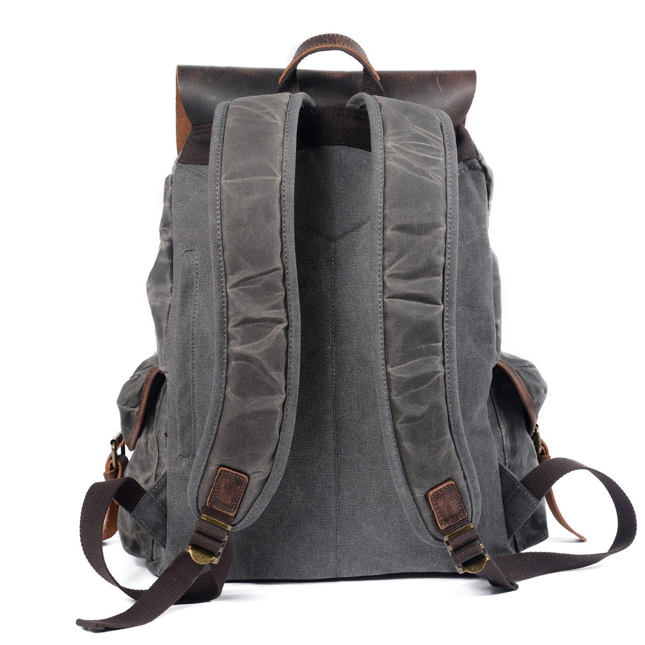 Canvas Leather Backpack | KAMLOOPS