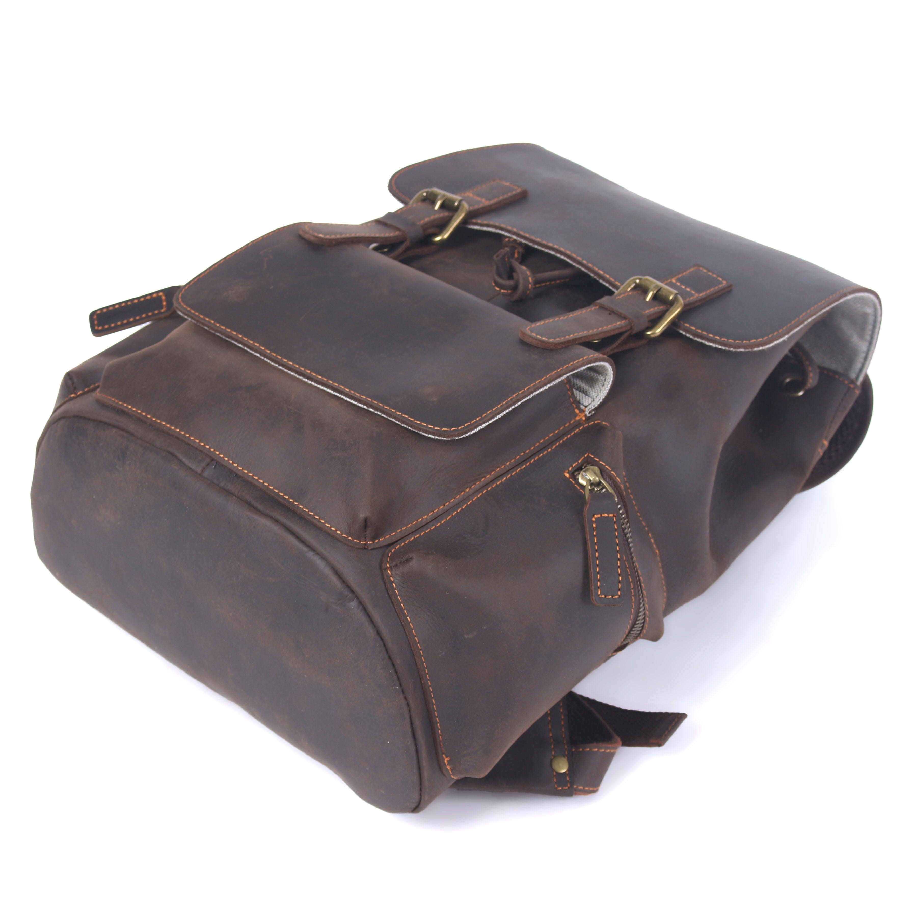 Leather Drawstring Backpack | NASHVILLE