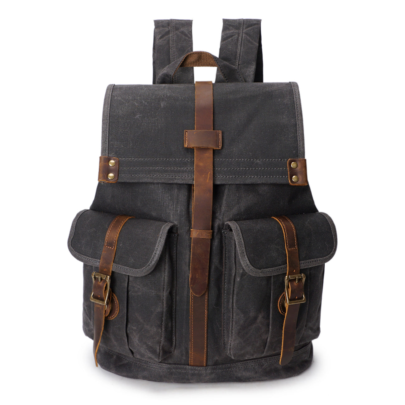 Vintage Canvas Backpack | CHARLOTTE