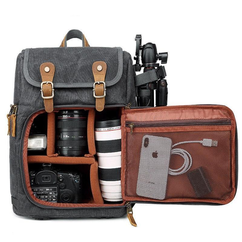 Canvas Camera Backpack | NASHVILLE