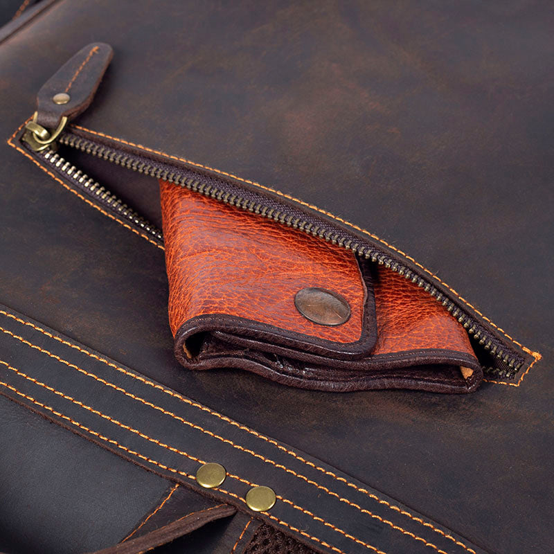 Leather Backpack | ST. LOUIS