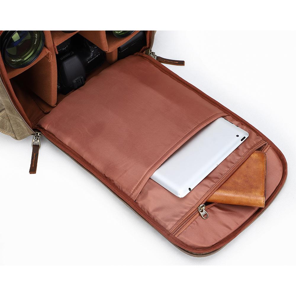 Canvas Camera Backpack | RALEIGH