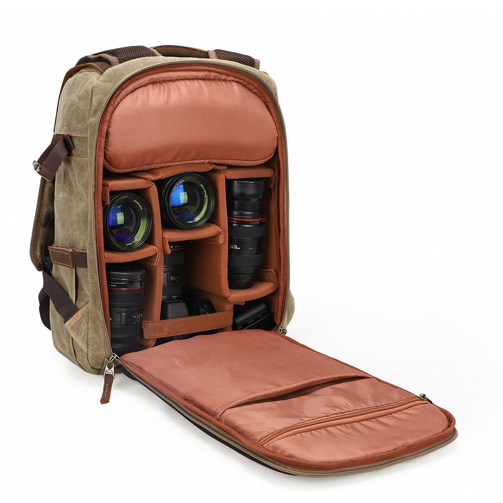 Canvas Camera Backpack | RALEIGH