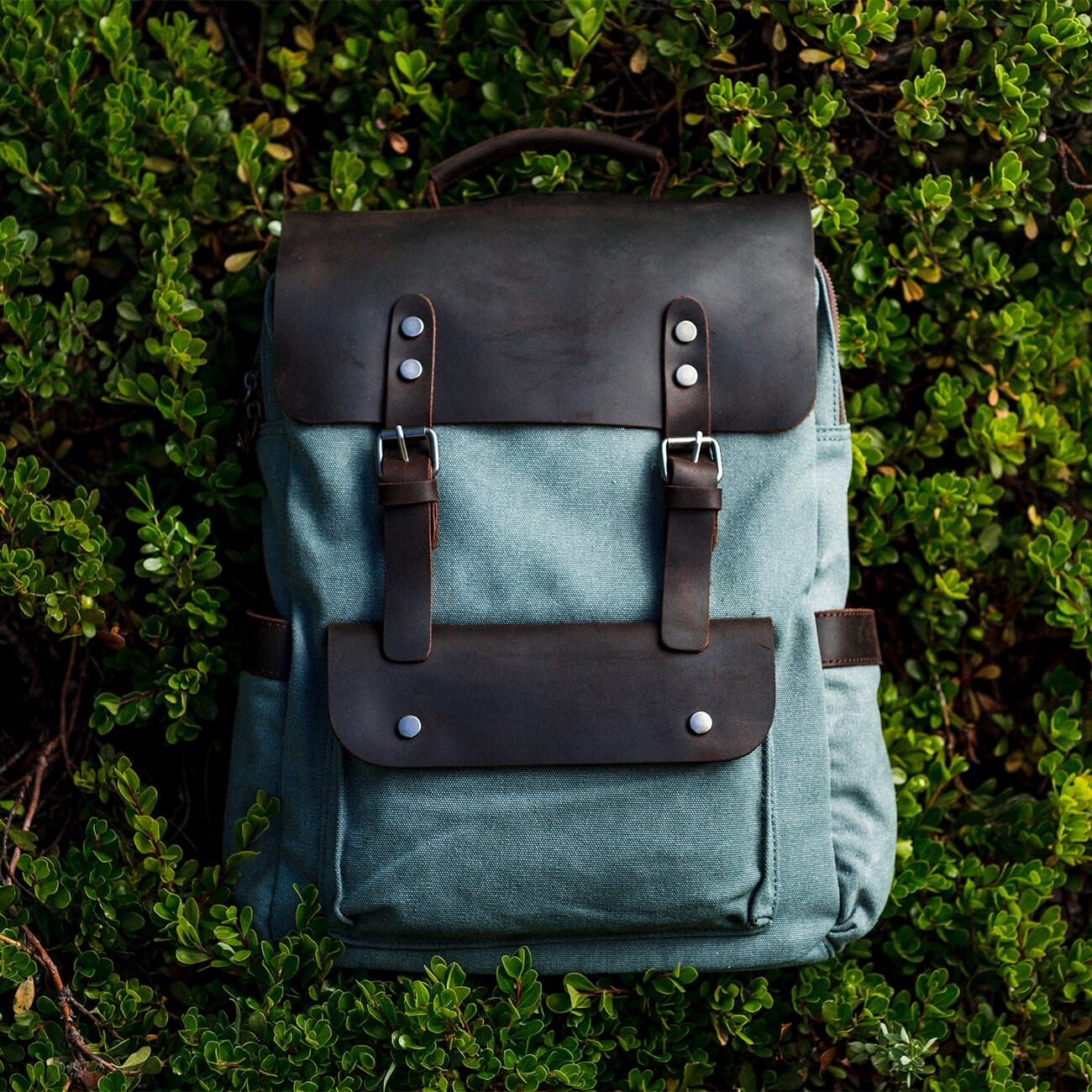 Canvas Laptop Backpack | SAGUENAY