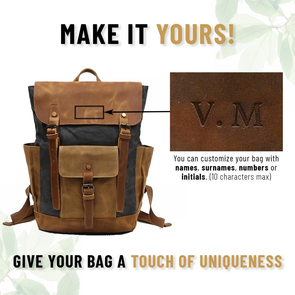 Vintage Laptop Backpack | Gatineau