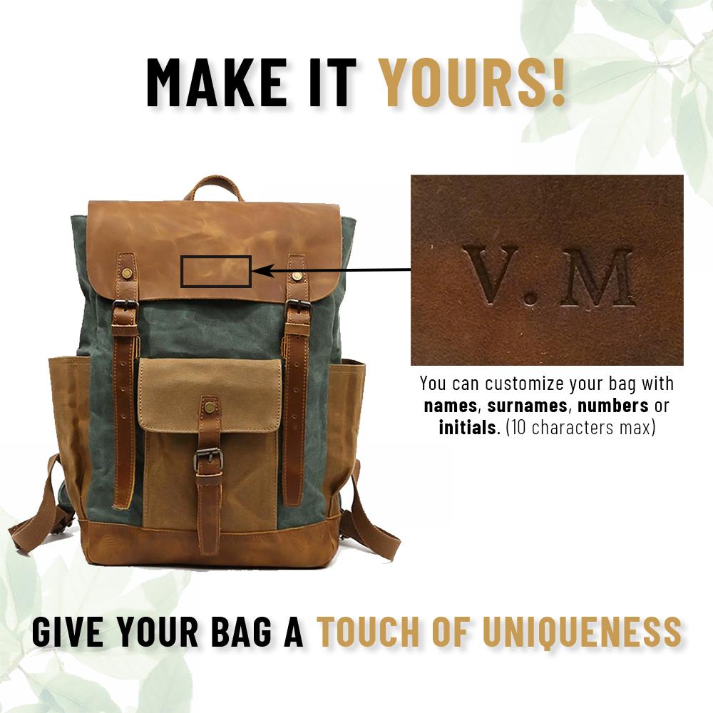 Vintage Laptop Backpack | Gatineau