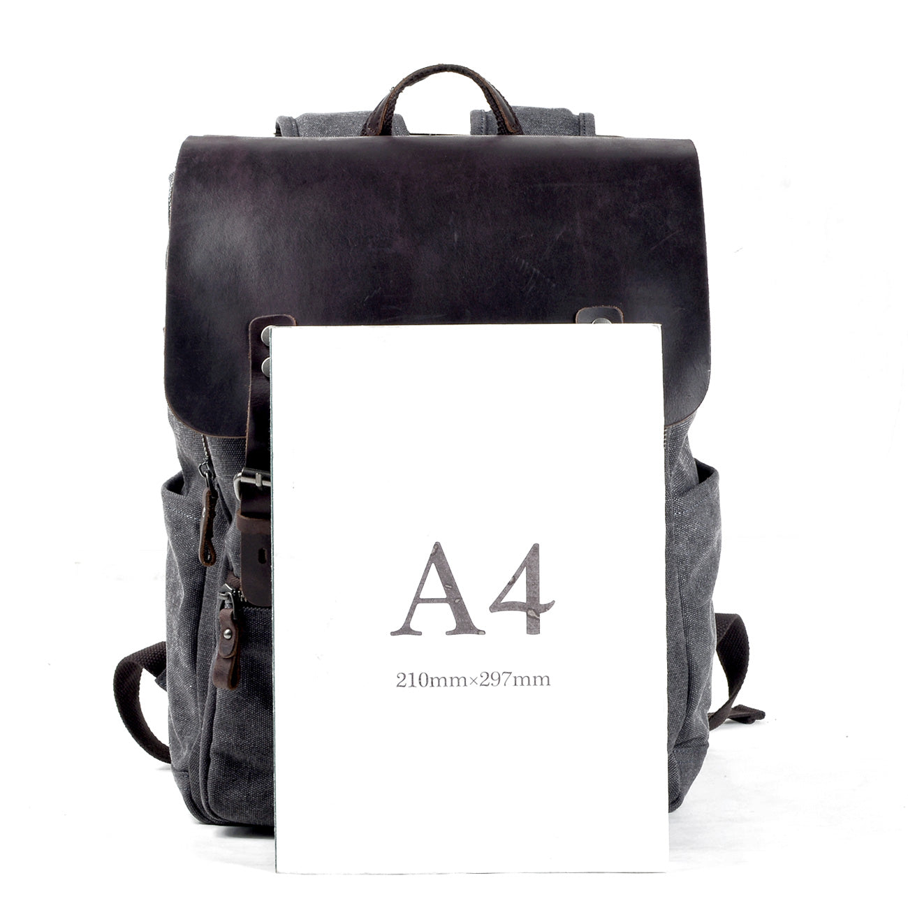 Cotton Canvas Backpack | MONCTON