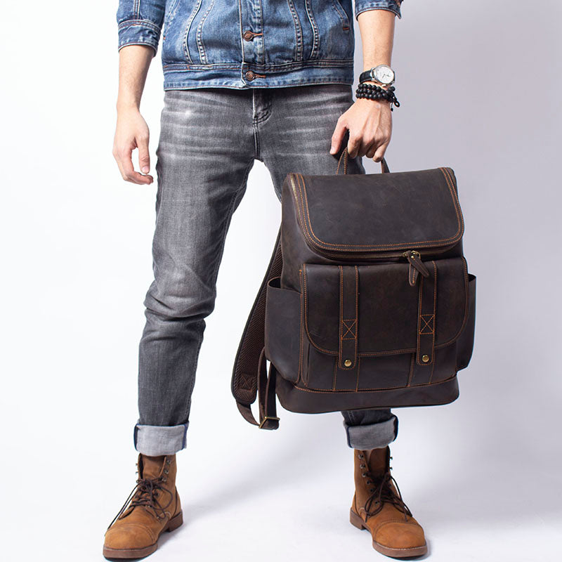 Leather Backpack | ST. LOUIS