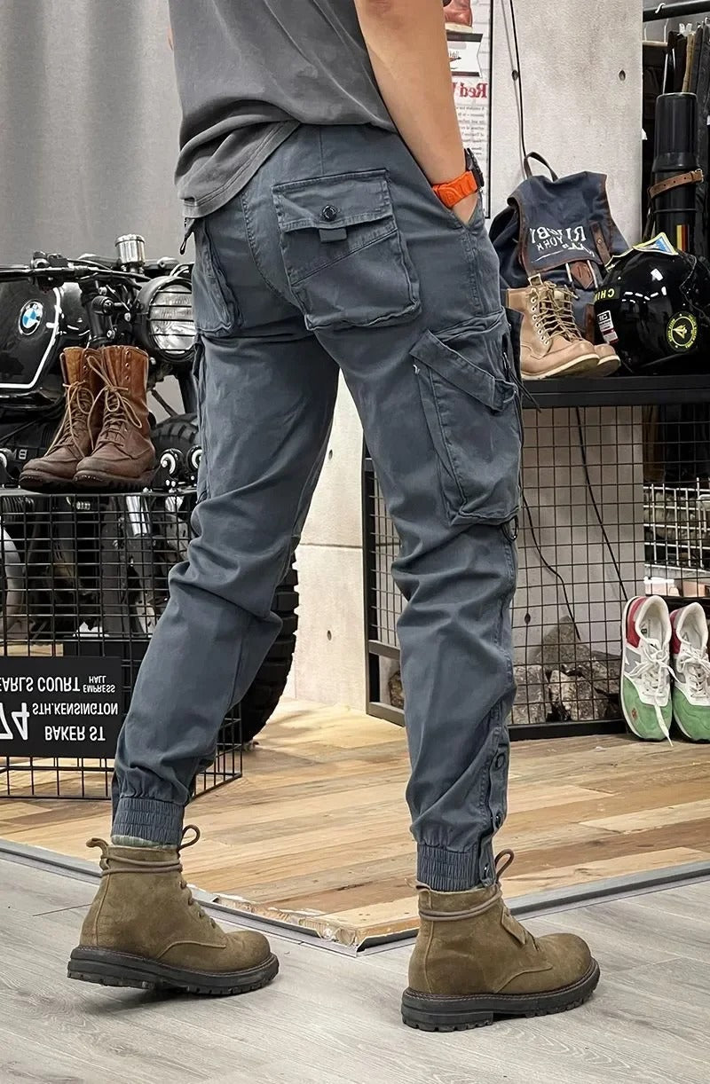 Lucas - Slim Fit Cargo Pants with Practical Pockets