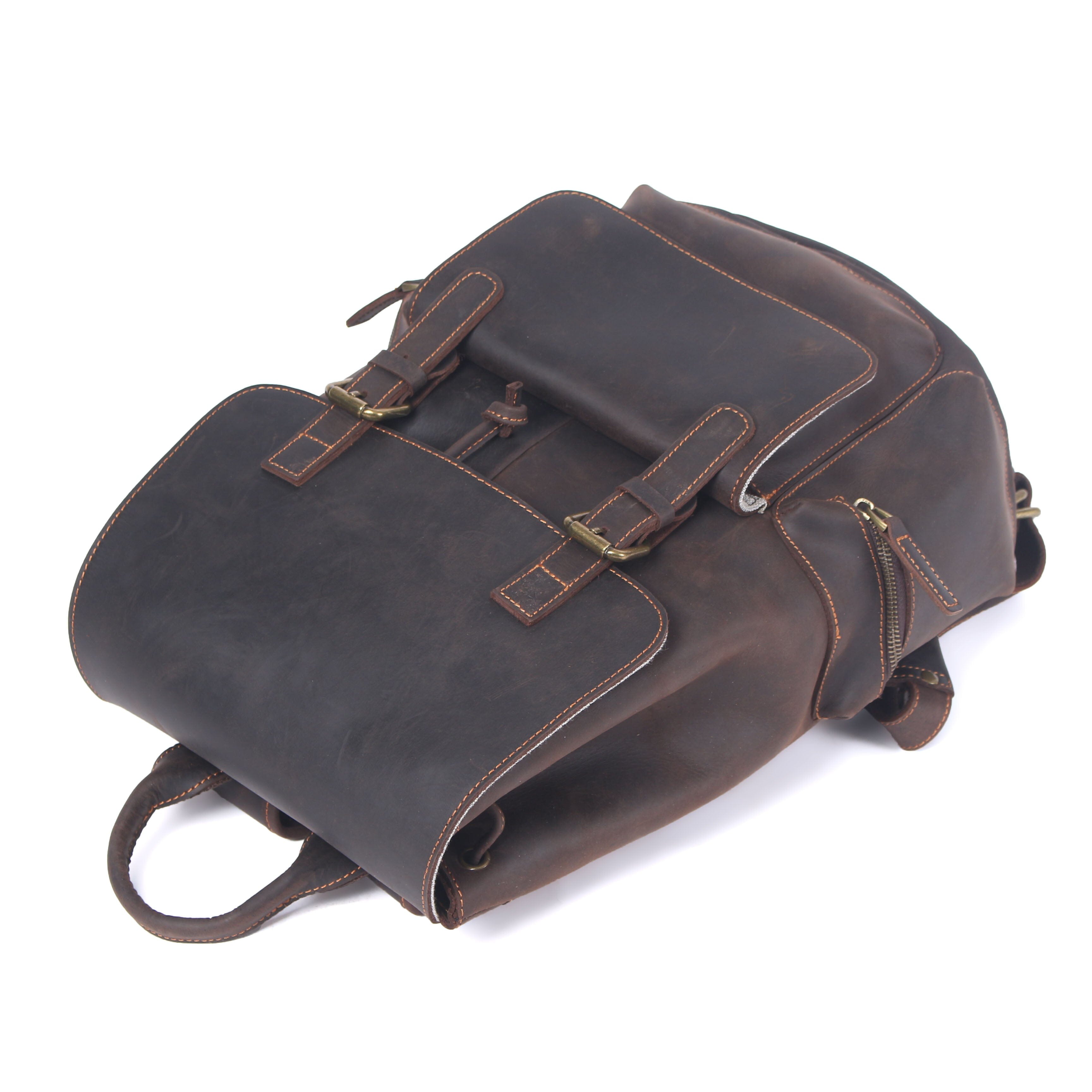 Leather Drawstring Backpack | NASHVILLE