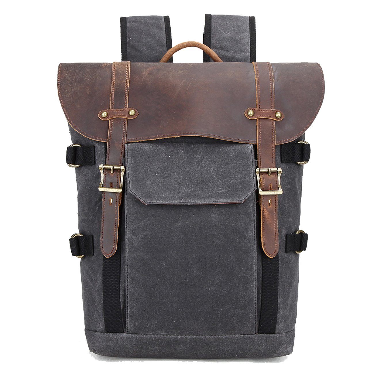 Canvas and Leather Camera Backpack | SPOKANE