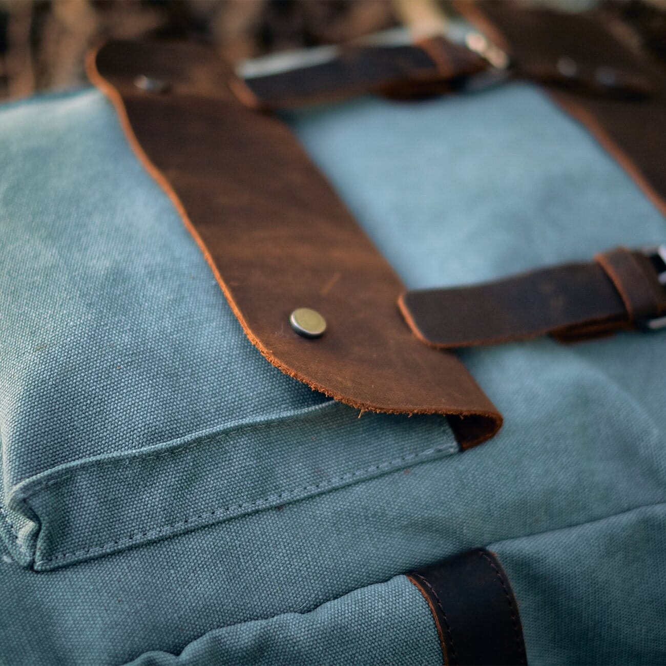 Canvas Laptop Backpack | SAGUENAY
