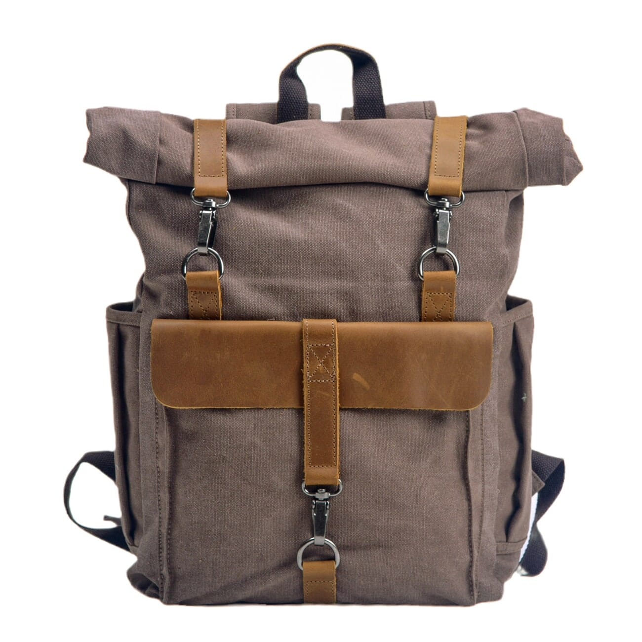 Retro Canvas Rucksack | LETHBRIDGE