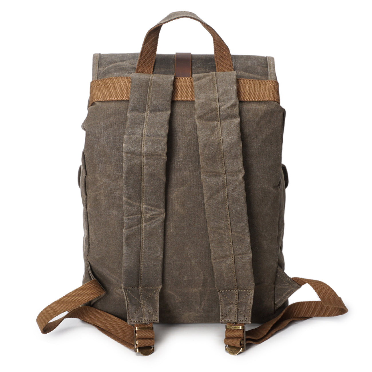 Vintage Canvas Backpack | CHARLOTTE