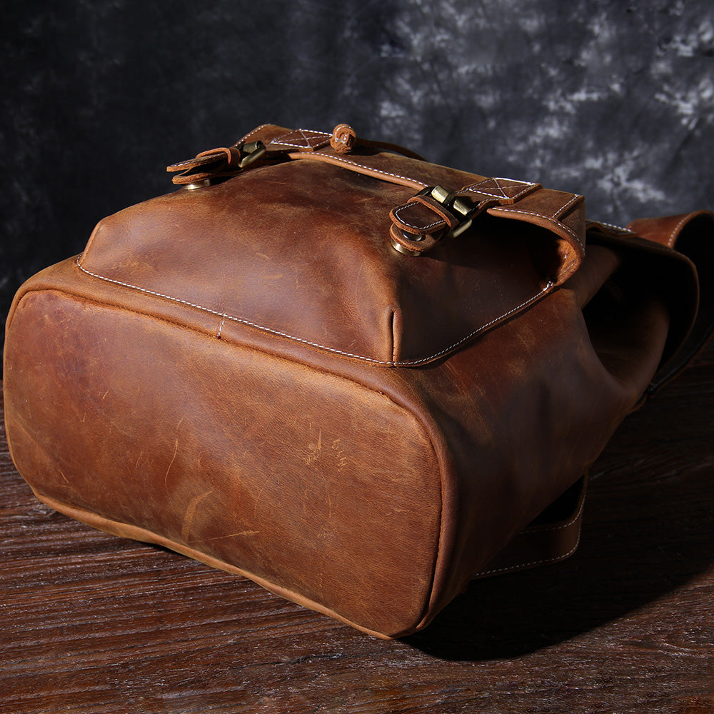 Leather Backpack | DES MOINES