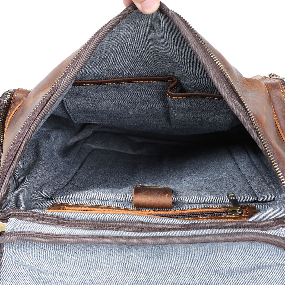 Leather Backpack | KANSAS