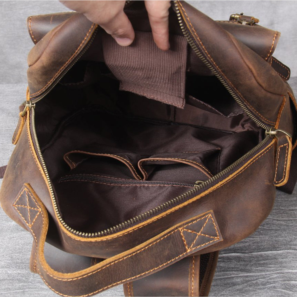 Leather Backpack | DETROIT