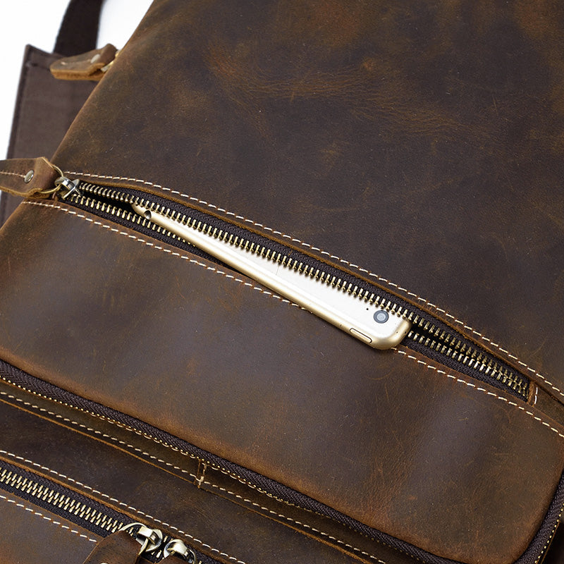Leather Backpack | MADISON