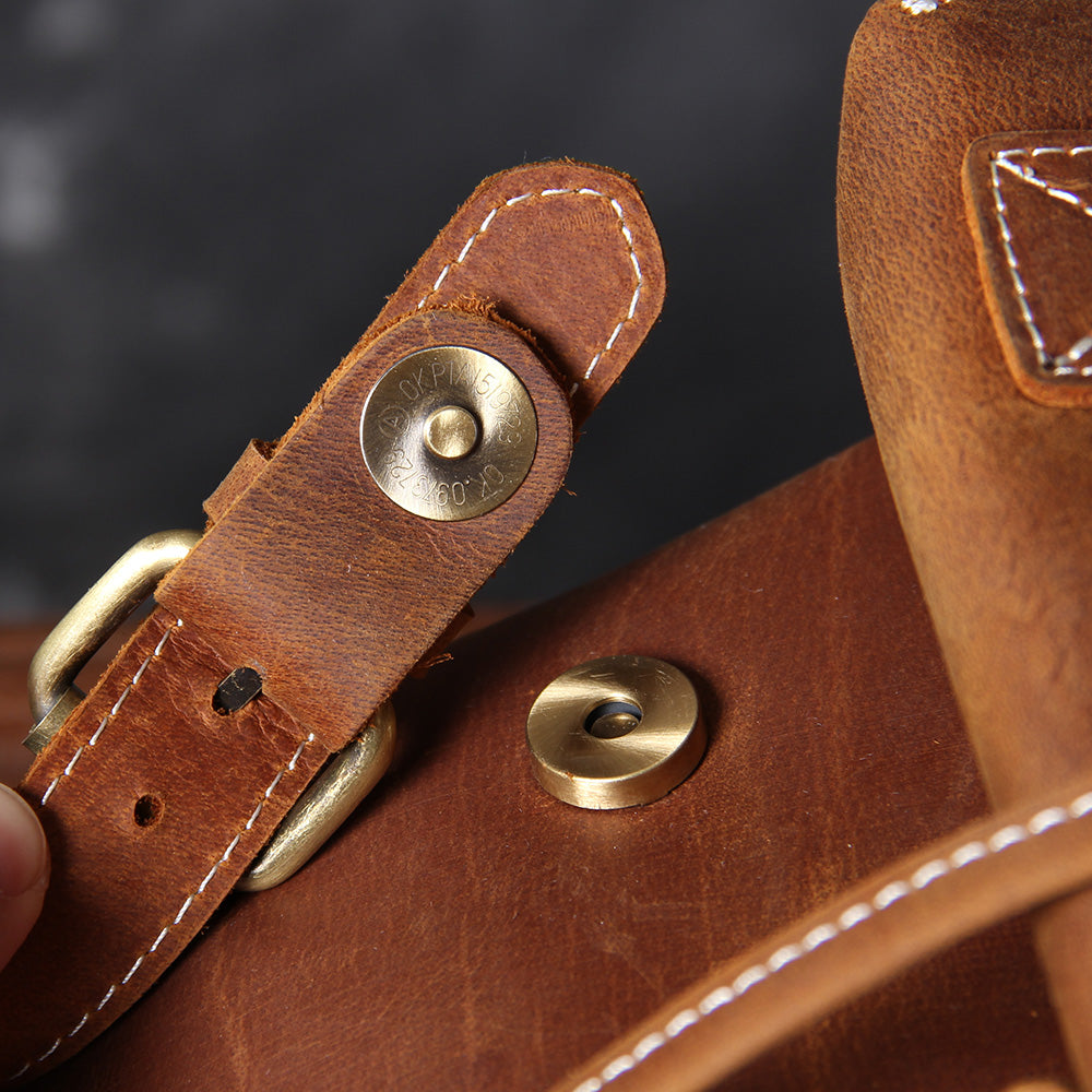 Leather Backpack | DES MOINES