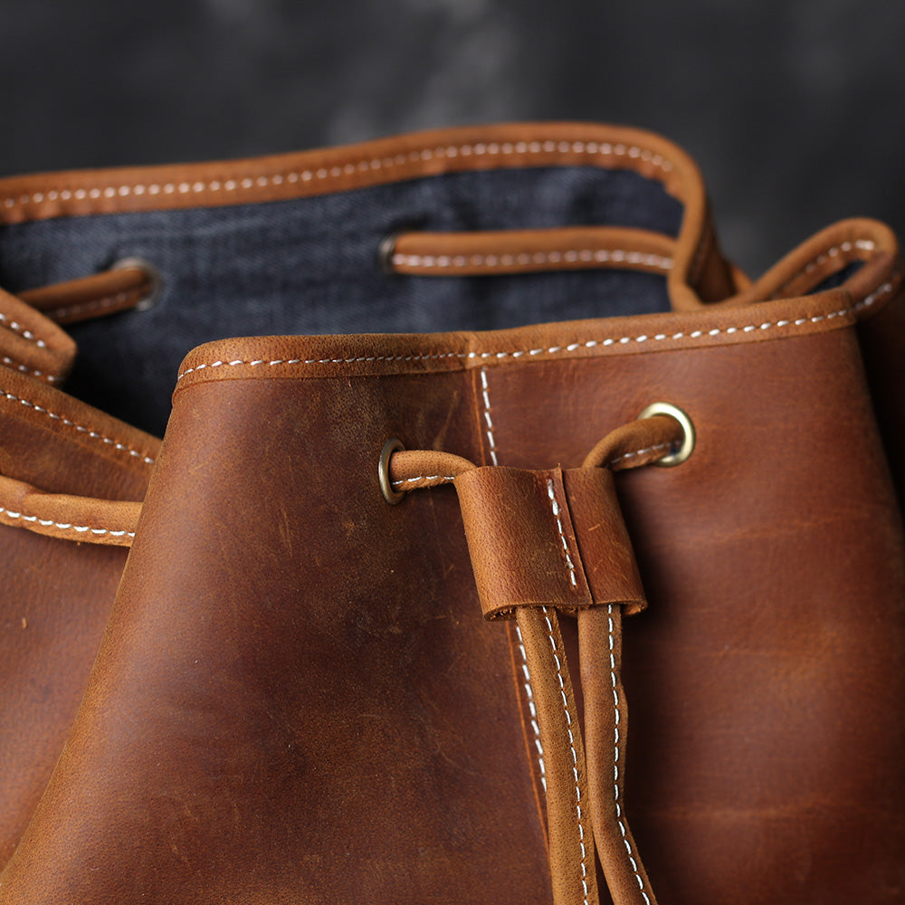Leather Backpack | DES MOINES