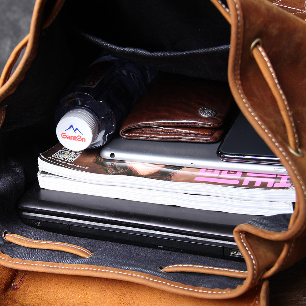 Leather Backpack | DES MOINES