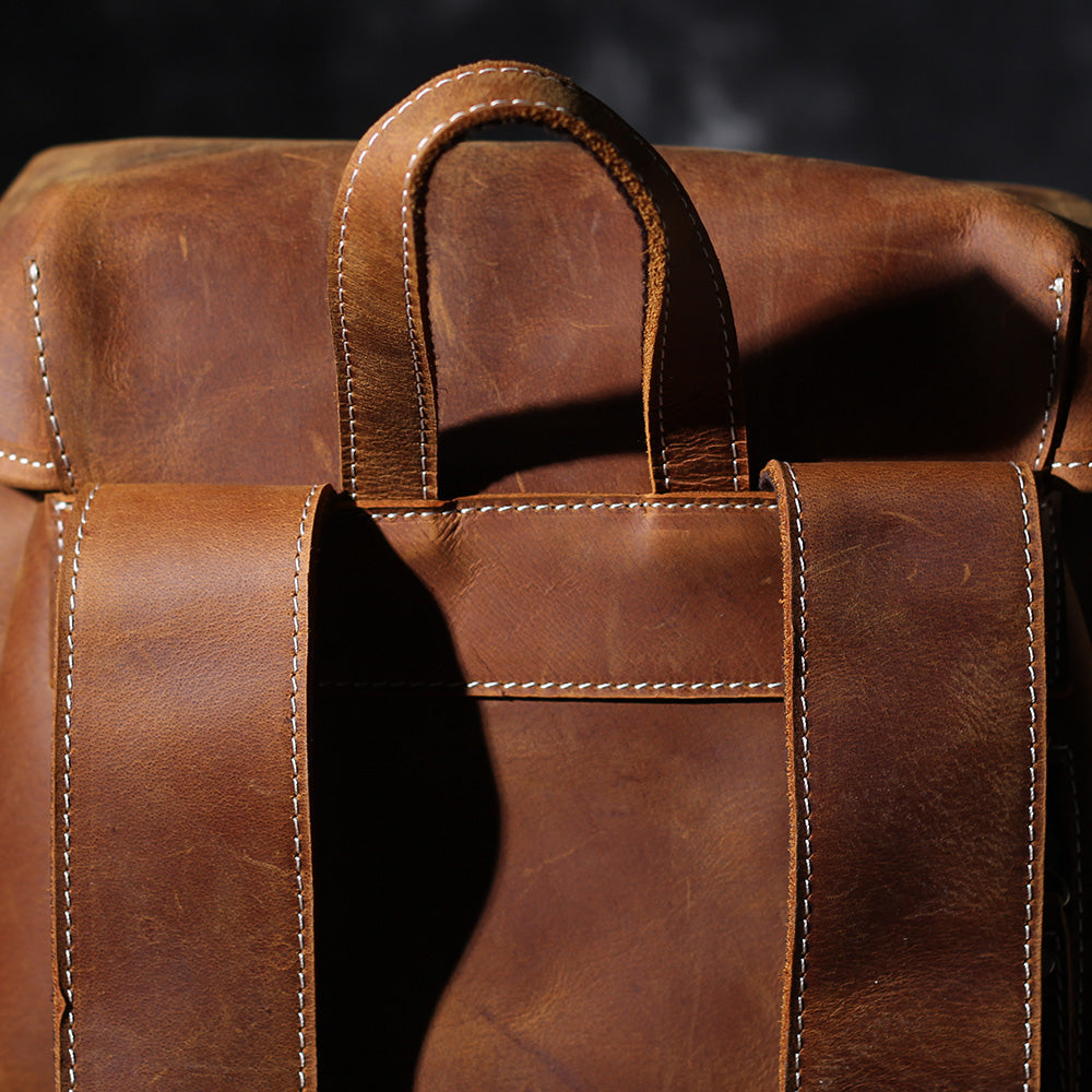 Leather Backpack | DES MOINES