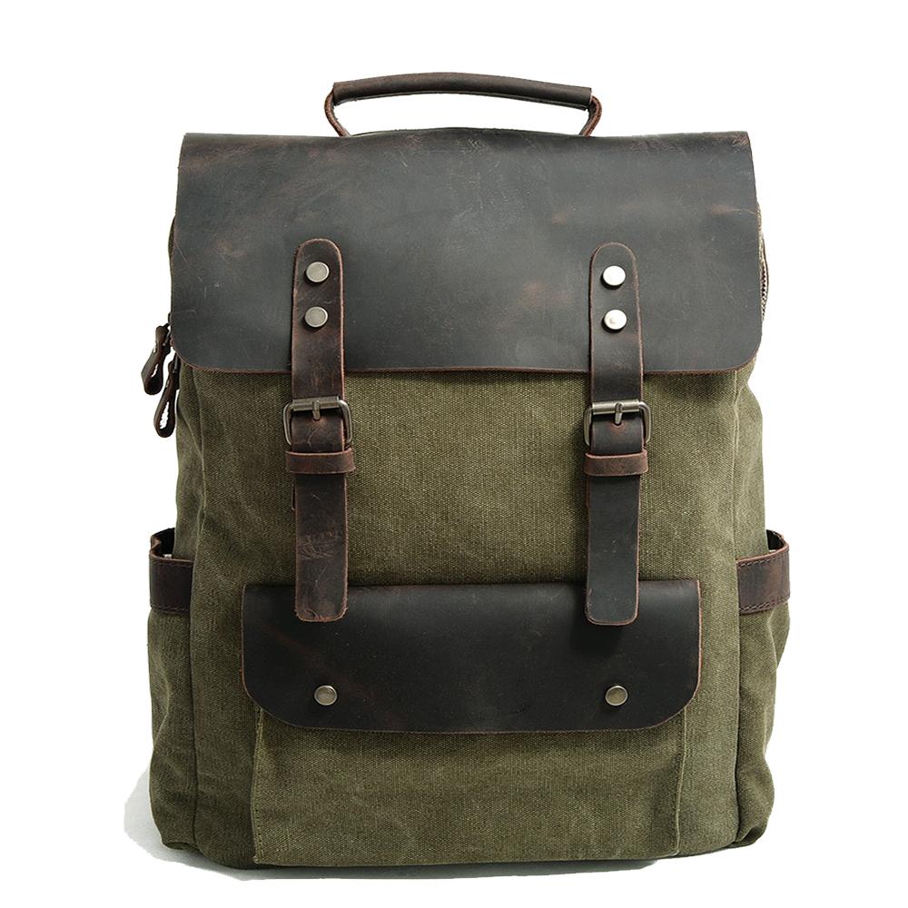Canvas Laptop Backpack | SAGUENAY