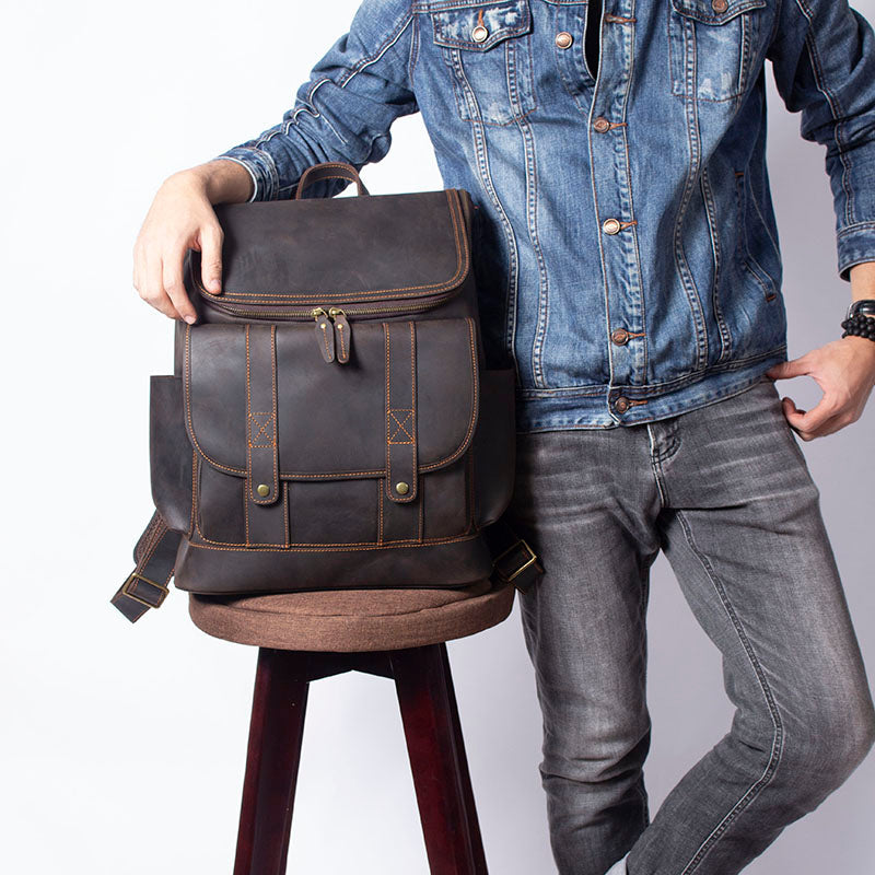 Leather Backpack | ST. LOUIS