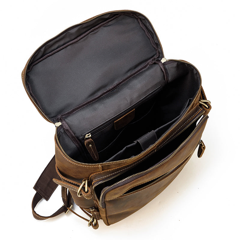 Leather Backpack | MADISON