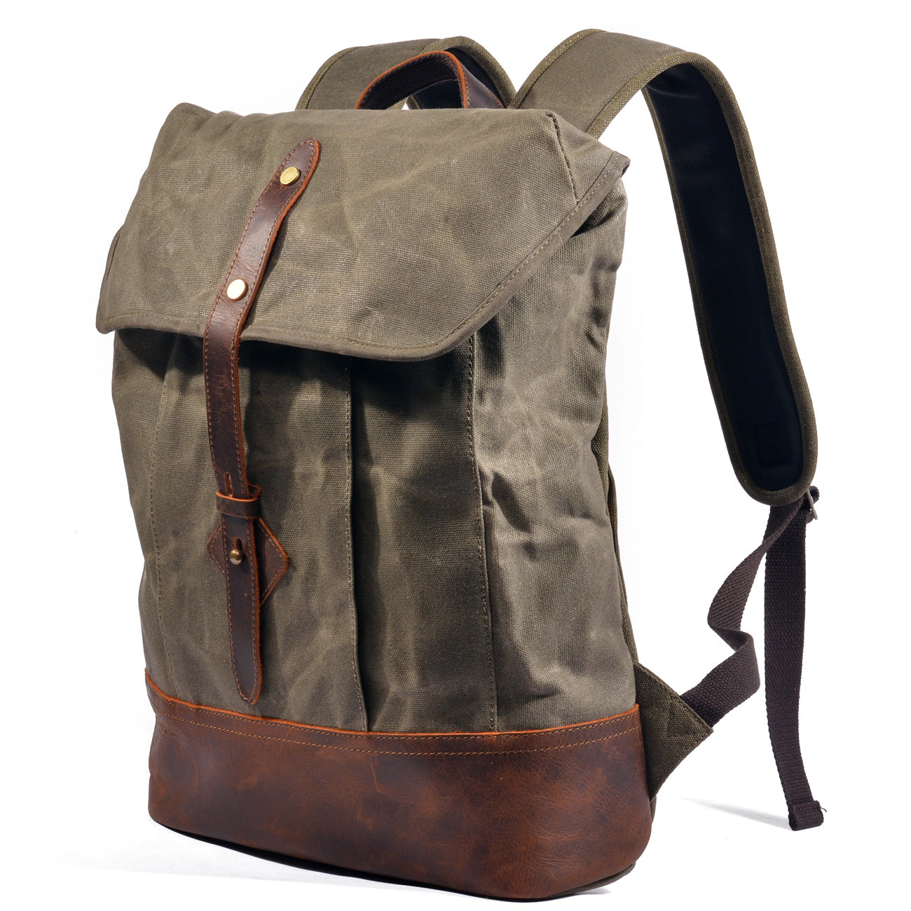 Waxed Canvas Backpack | CHARLESTON