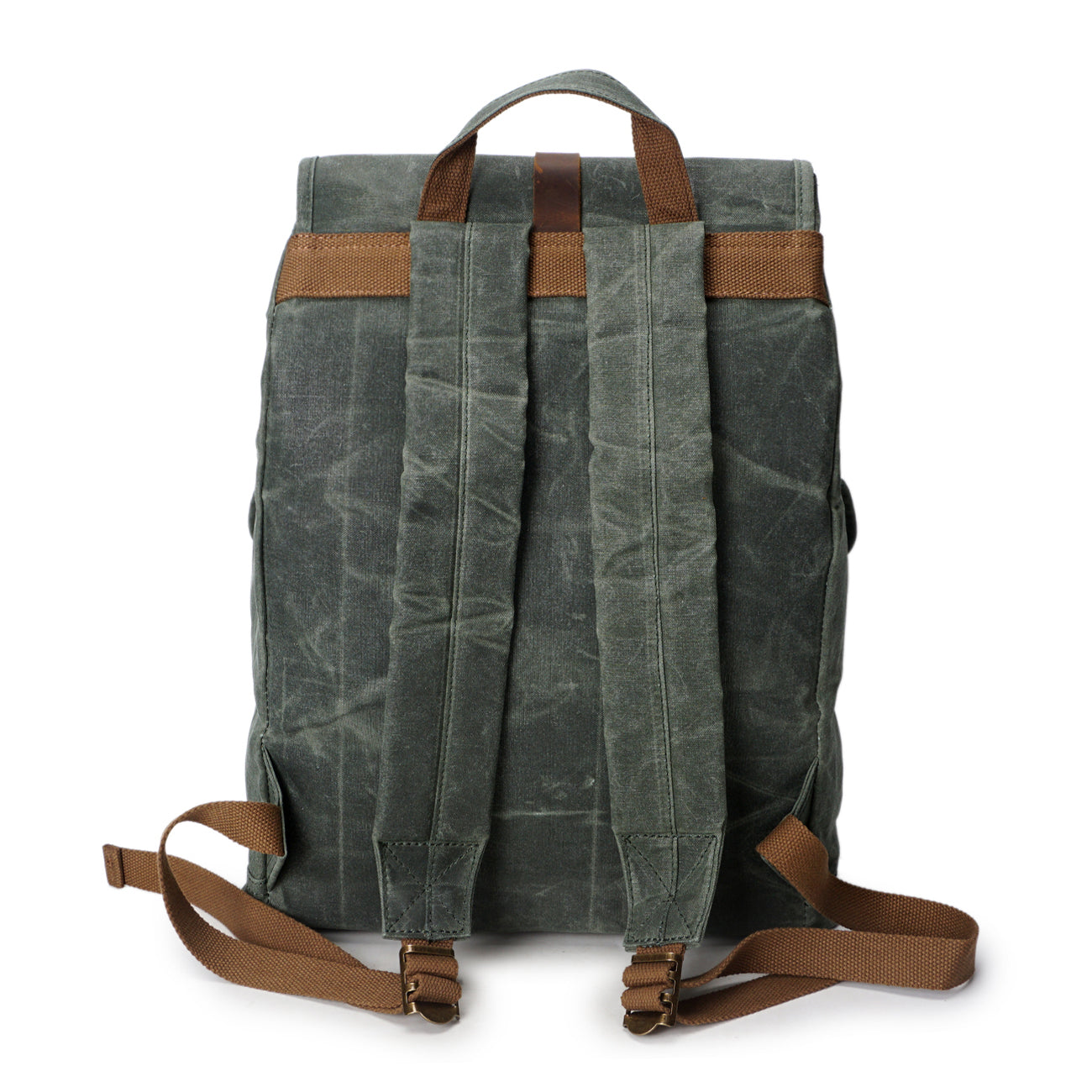 Vintage Canvas Backpack | CHARLOTTE