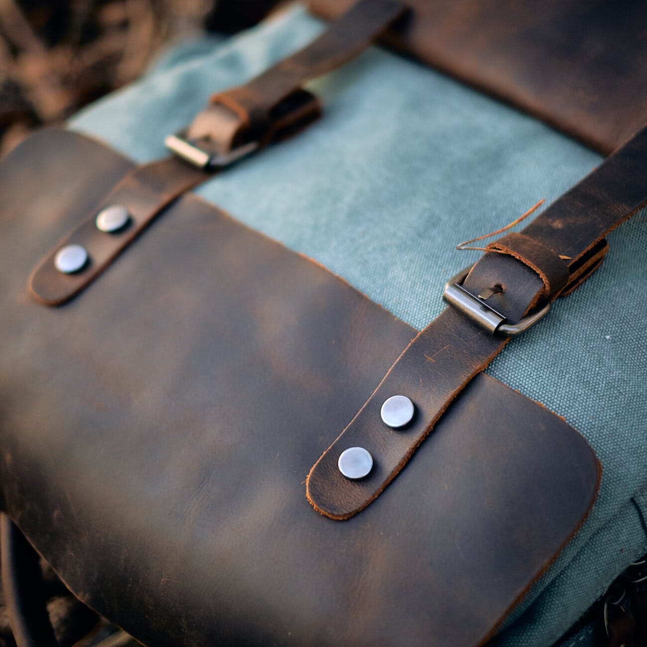 Canvas Laptop Backpack | SAGUENAY