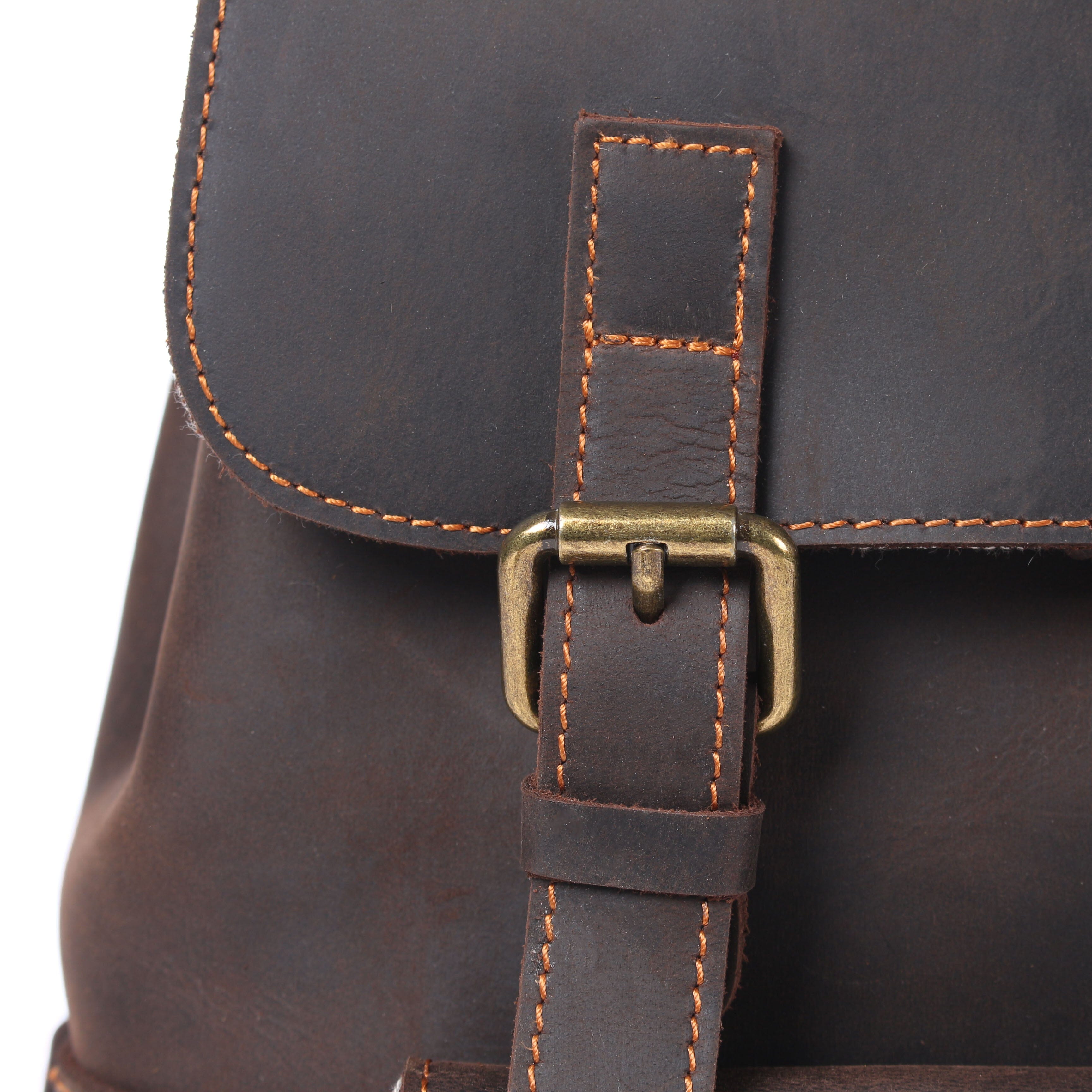 Leather Drawstring Backpack | NASHVILLE