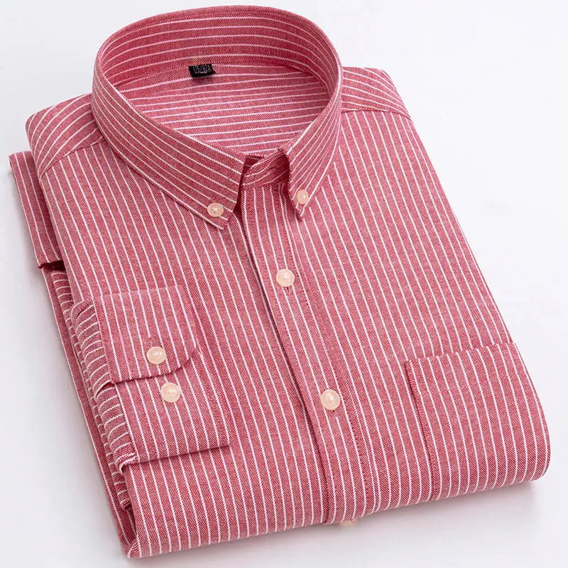 Devon | Modern Striped Cotton Shirt
