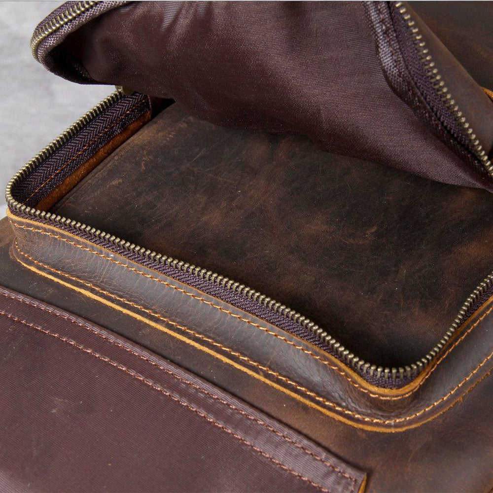 Leather Backpack | DETROIT