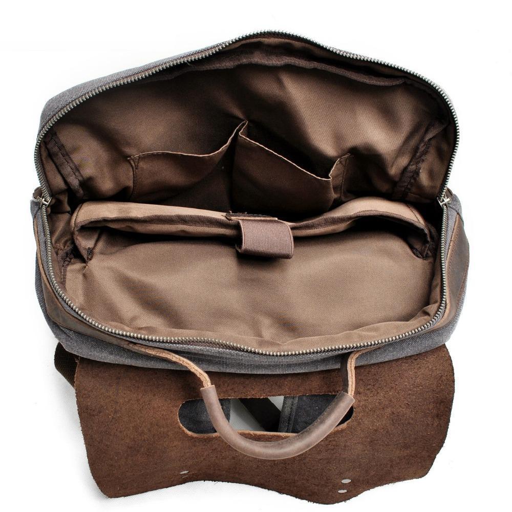 Canvas Laptop Backpack | SAGUENAY